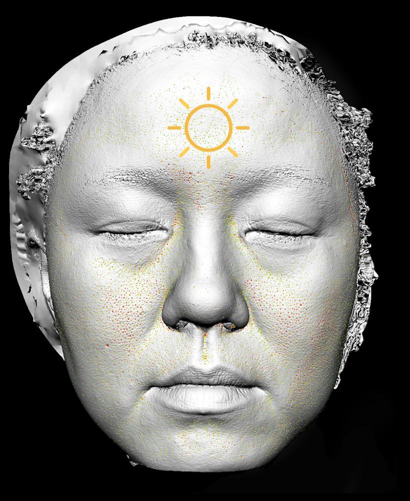 Skin condition & texture: Pore view